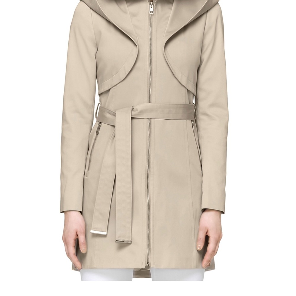Soia and Kyo Arabella hooded rain coat S/P
